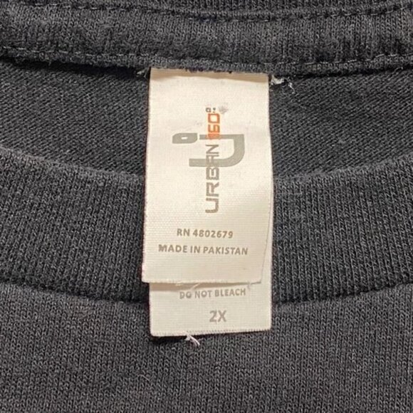 Las Vegas Shirt Men's 2X Black Urban 360 Short Sleeve Graphic Logo T-Shirt EUC - Picture 5 of 6